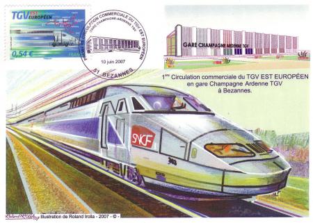 TGV BEZANNES carte
